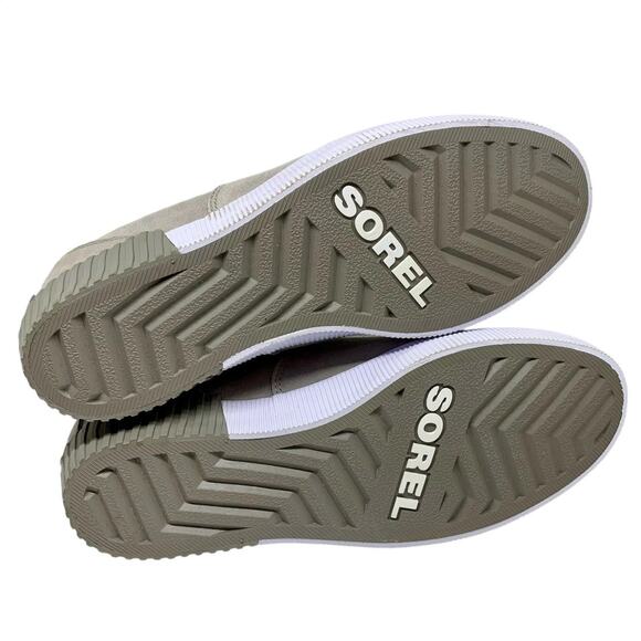 Sorel Grey Suede Out N About Wedge Boots Size 8 1/2 - Picture 5 of 5